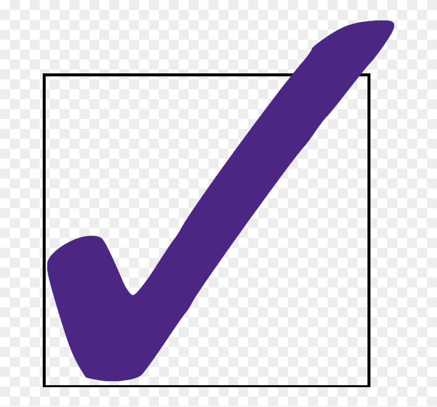 Purple Thick In A Black Bordered Square - Square, Inc. Clipart