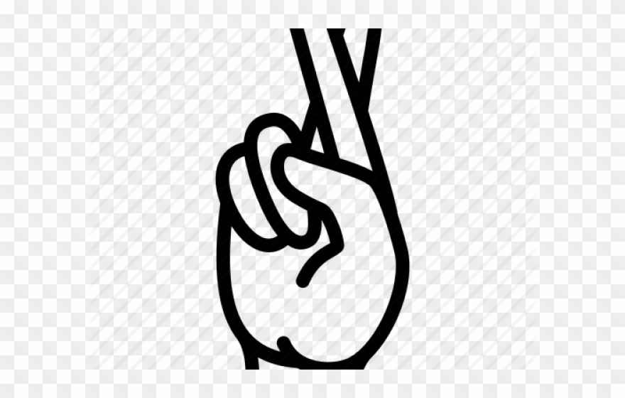 Fingers Crossed Clipart - Png Download