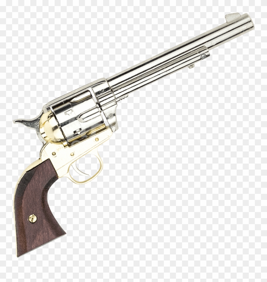 Clip Art Ac - Colt Single Action Army 1873 Cavalry - Png Download