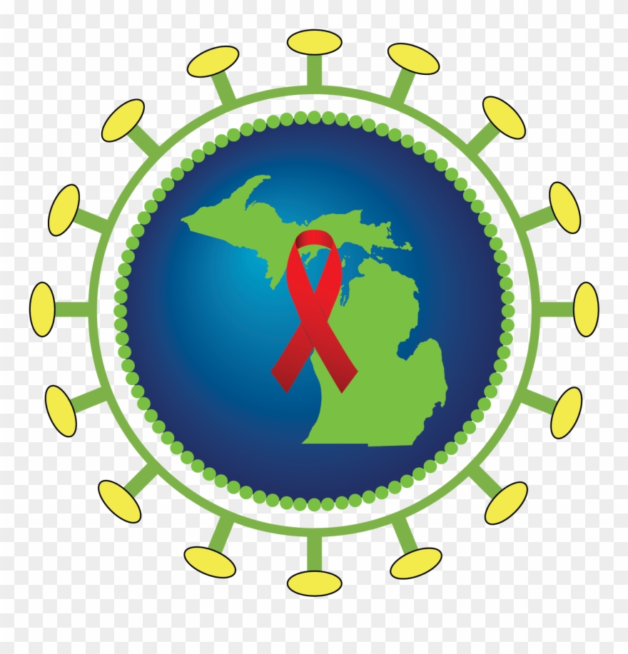 Mdhhs Hiv Std Consultation Program - Michigan White Black Shower Curtain Clipart