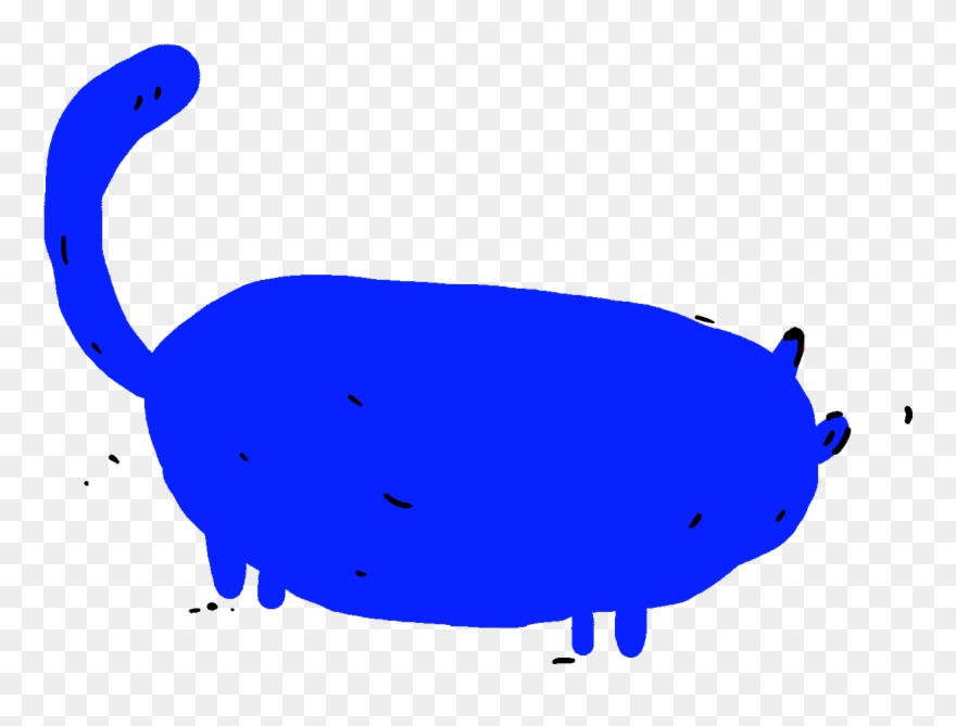 Cat Fly Cute Illustration Sticker By Ceydakoc - Illustration Clipart