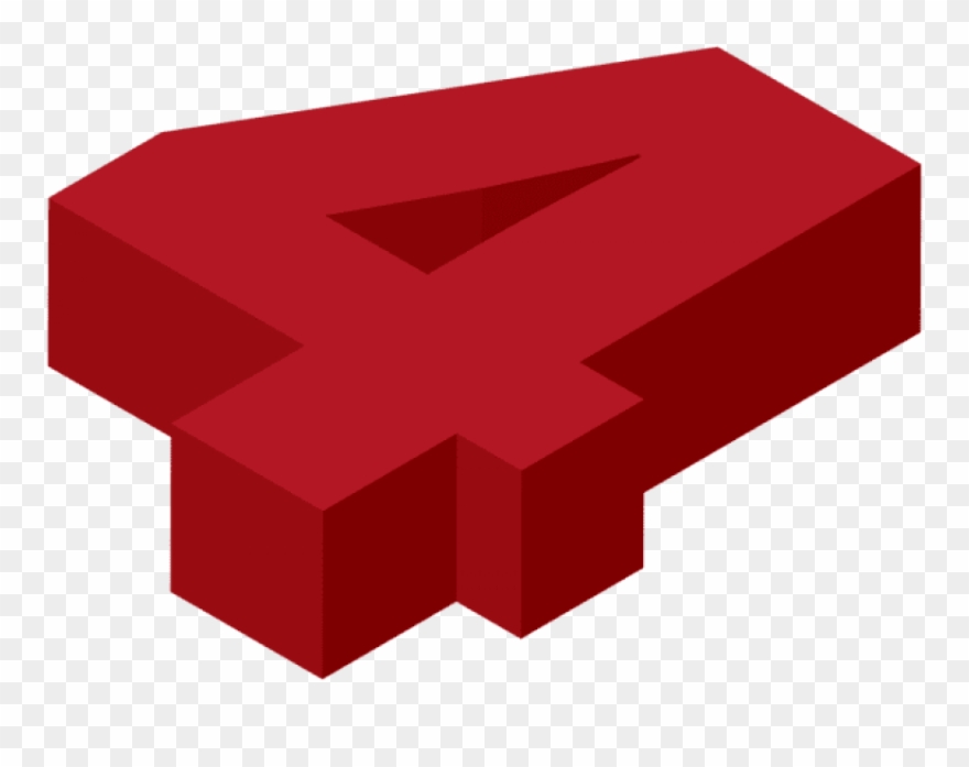 Download Number Four Clipart Png Photo - Portable Network Graphics Transparent Png