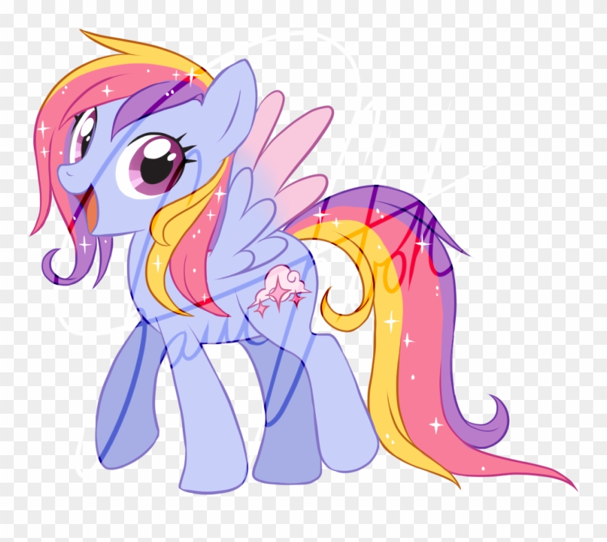 Glittering Cloud Official Reference By Centchi Glittering - Mlp Glittering Cloud Clipart