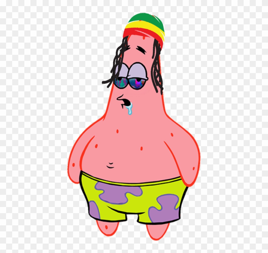 Spongebobsquarepants , Rasta , Freetoedit - Imagenes De Patricio Estrella Clipart