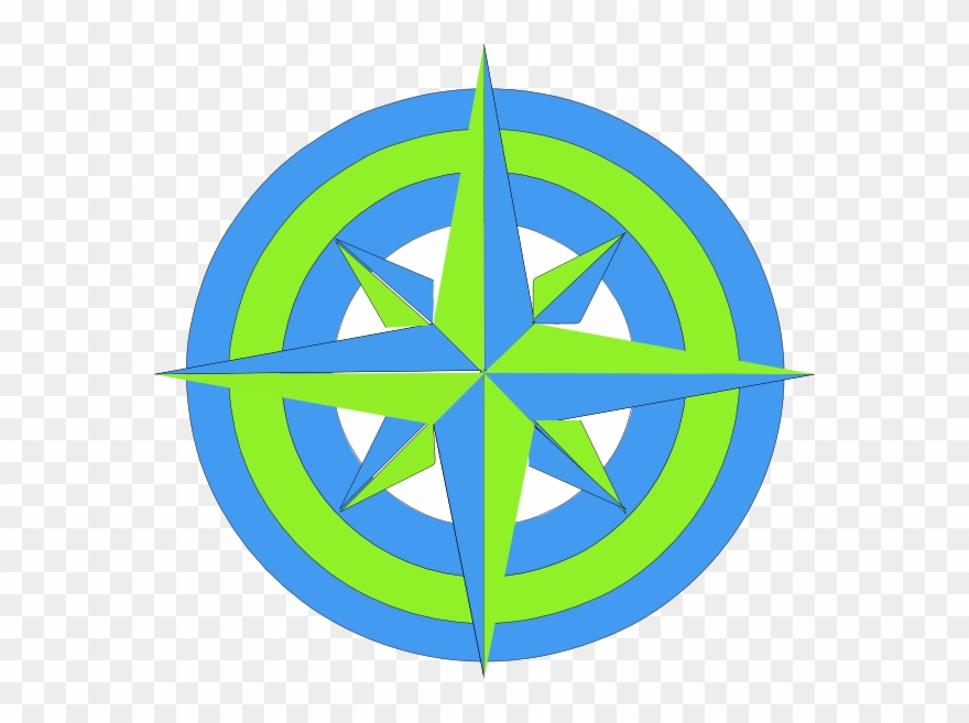 Omc1 Clip Art At Clkercom Vector Online Royalty Free - Compass - Png Download