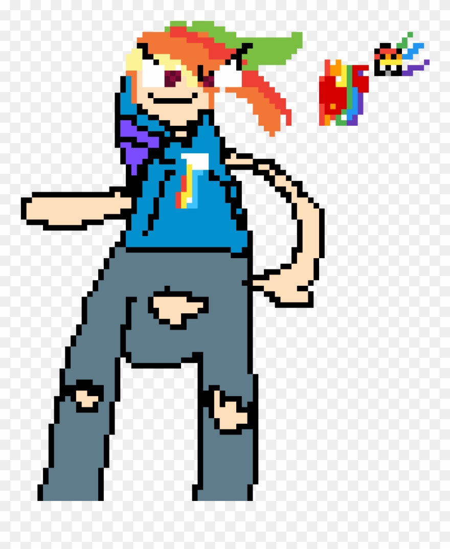 Rainbow Dash And Rainbow Factory - Rainbow Clipart