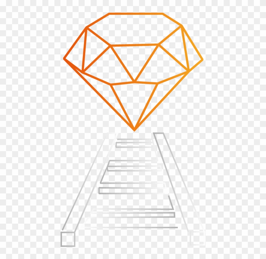 We Design, Create And Operate Individual And Powerful - Gem Clipart Black And White - Png Download