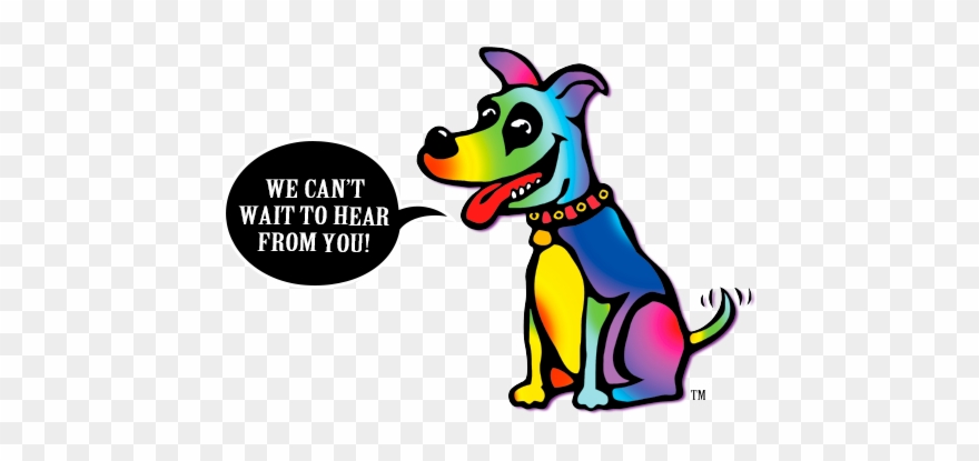 We Cant Wait To Hear Smilin Dog Background - Dog Clipart