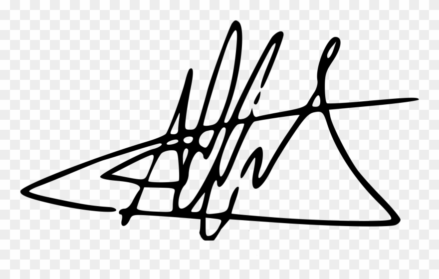 Open - Signature Tsipras Clipart