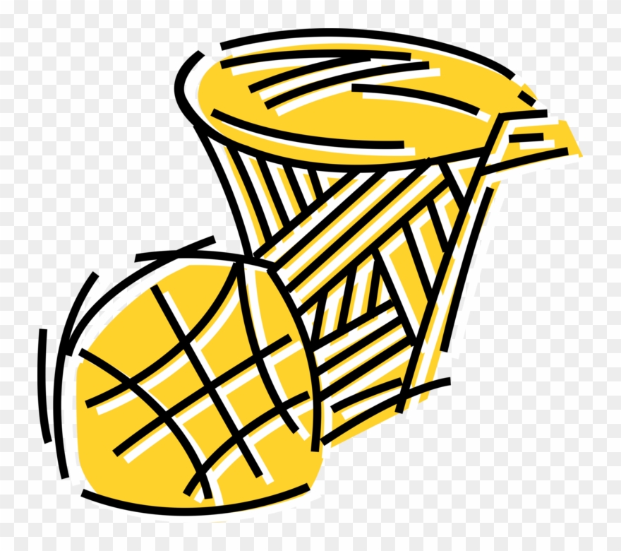 Vector Illustration Of Sport Of Basketball Ball And Clipart
