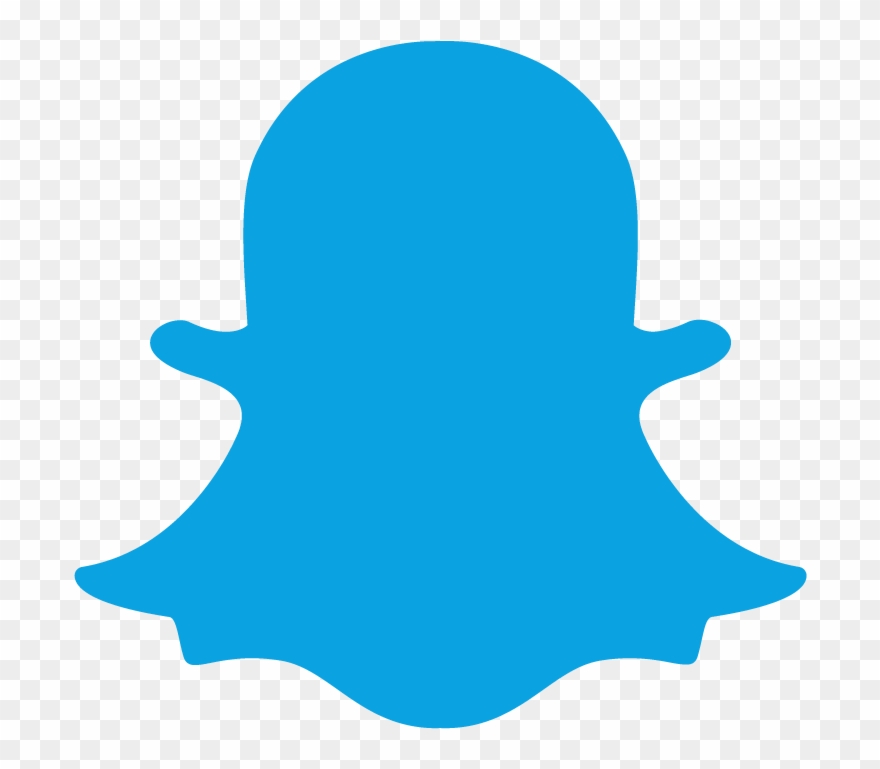 Snapchat Blue Logo Png Clipart - Snapchat Icon Png Transparent Png