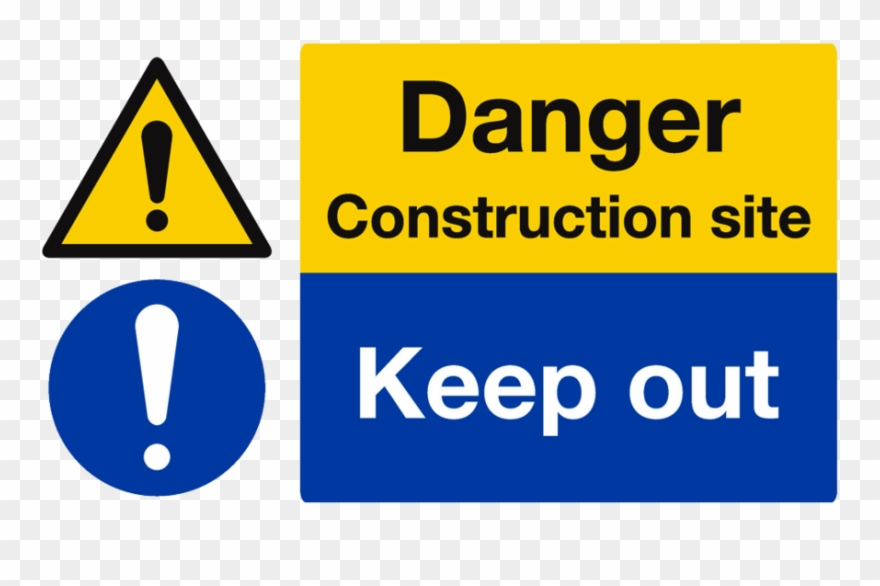 Download Danger Construction Site Clipart