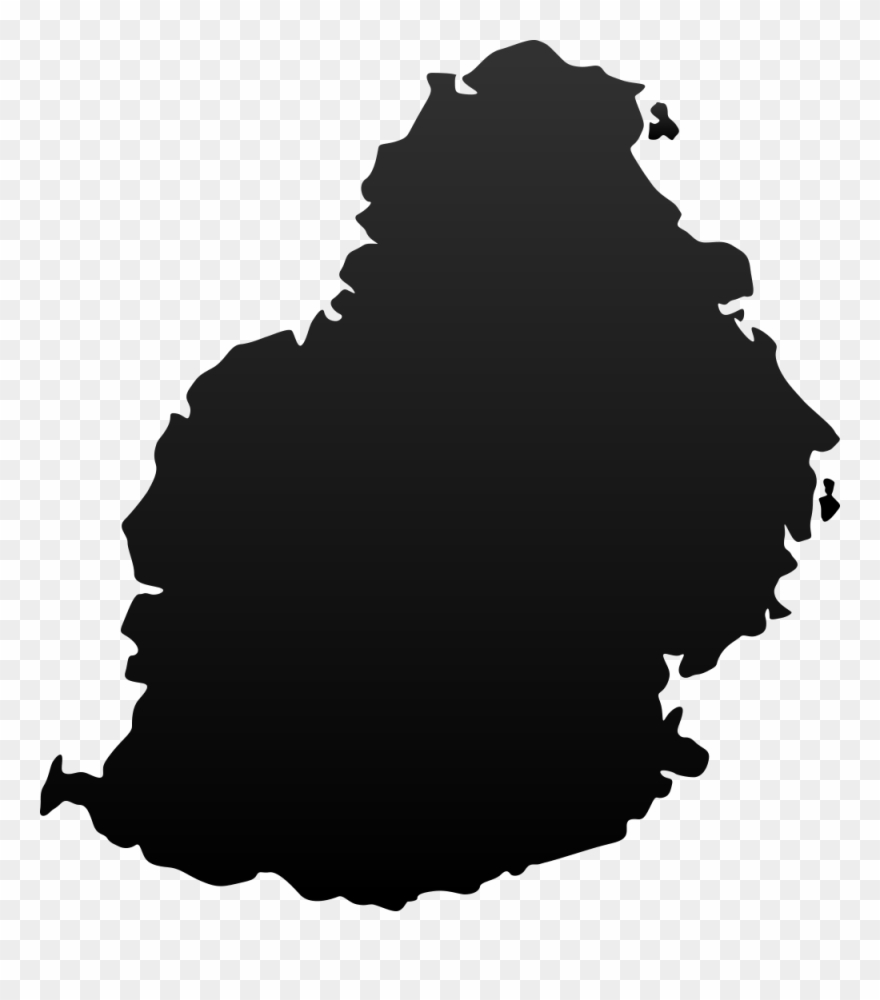 Mauritius Map Vector Clipart