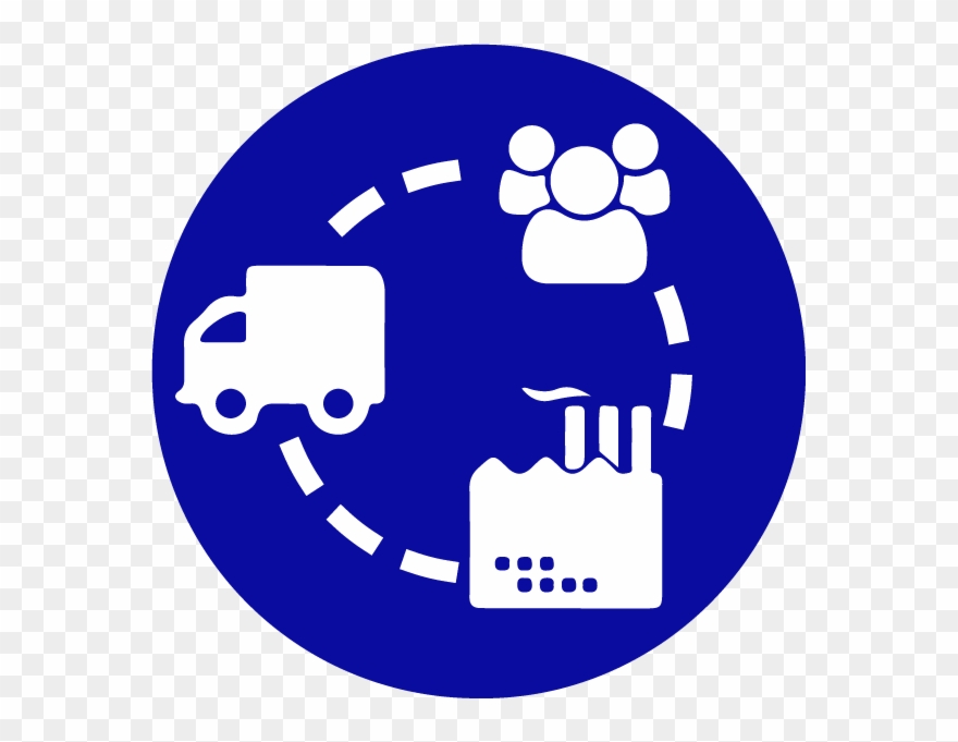 Supply-chain Icons - Transport Supply Chain Icon Clipart