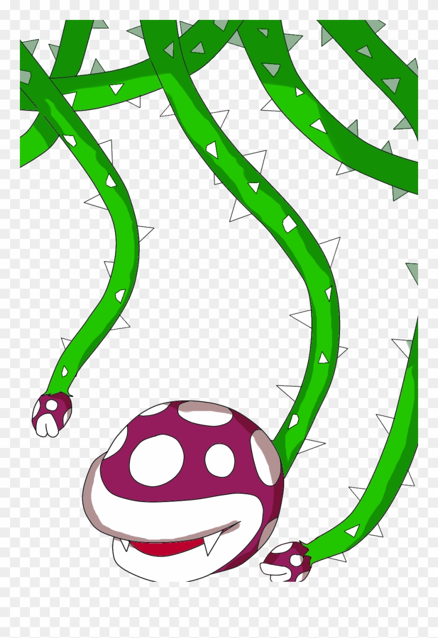 Big Bungee Piranha - Mario Big Bungee Piranha Clipart