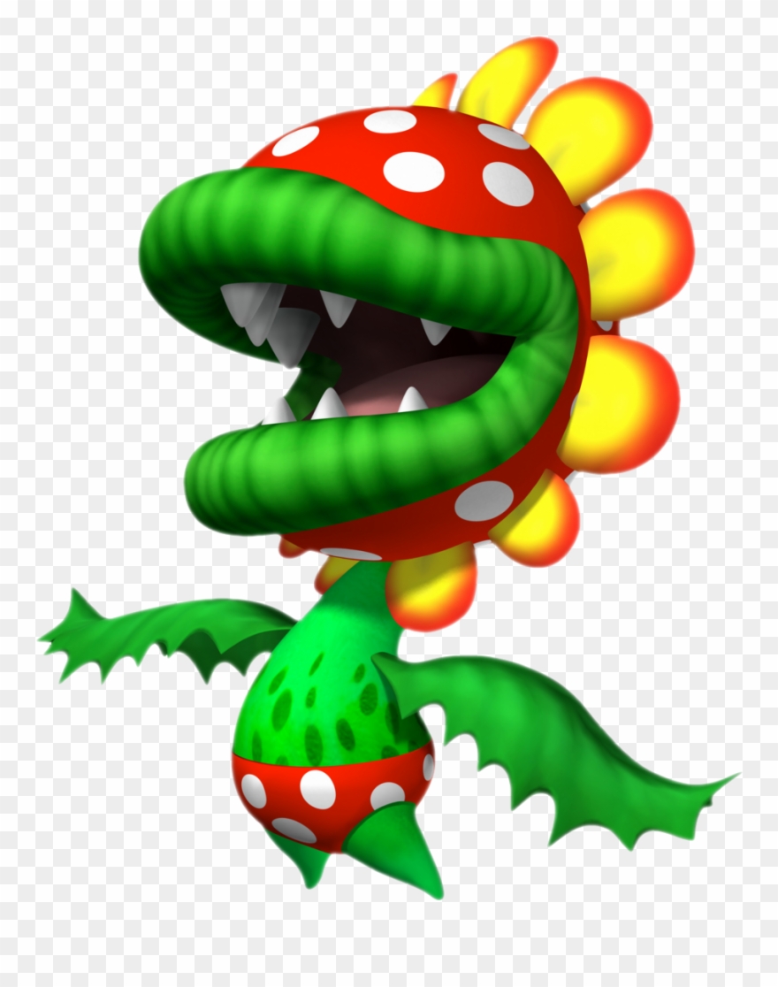 Petey Piranha - Petey Piranha Super Mario Strikers Charged Clipart