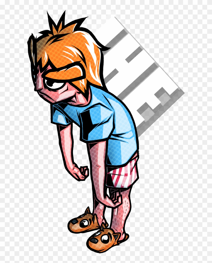 Enthusiasm Is My Middle Name - Drawing Clipart