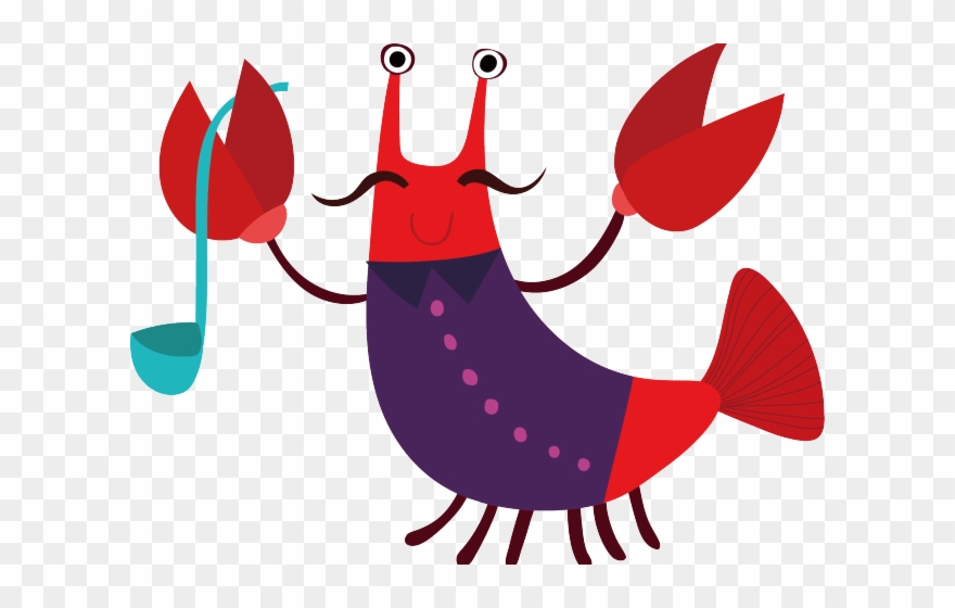Lobster Clipart Purple - L Animals - Png Download