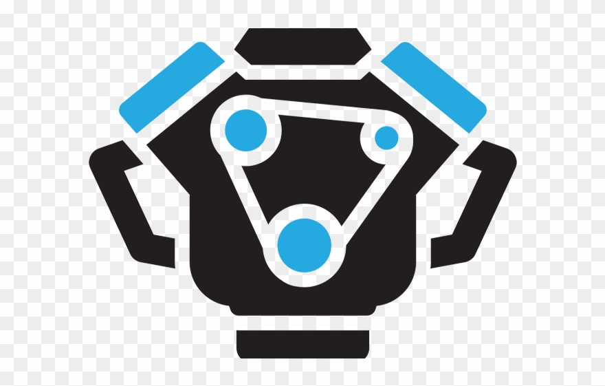 Finish Line Clipart Effective - Engine Icon - Png Download