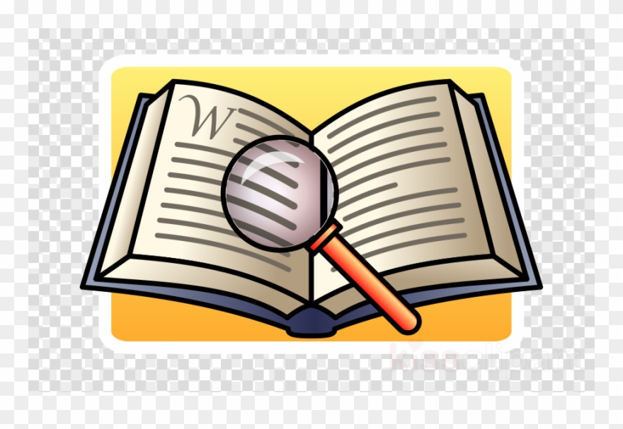 Portable Network Graphics Clipart Reword - Magnifying Glass Book Clipart - Png Download