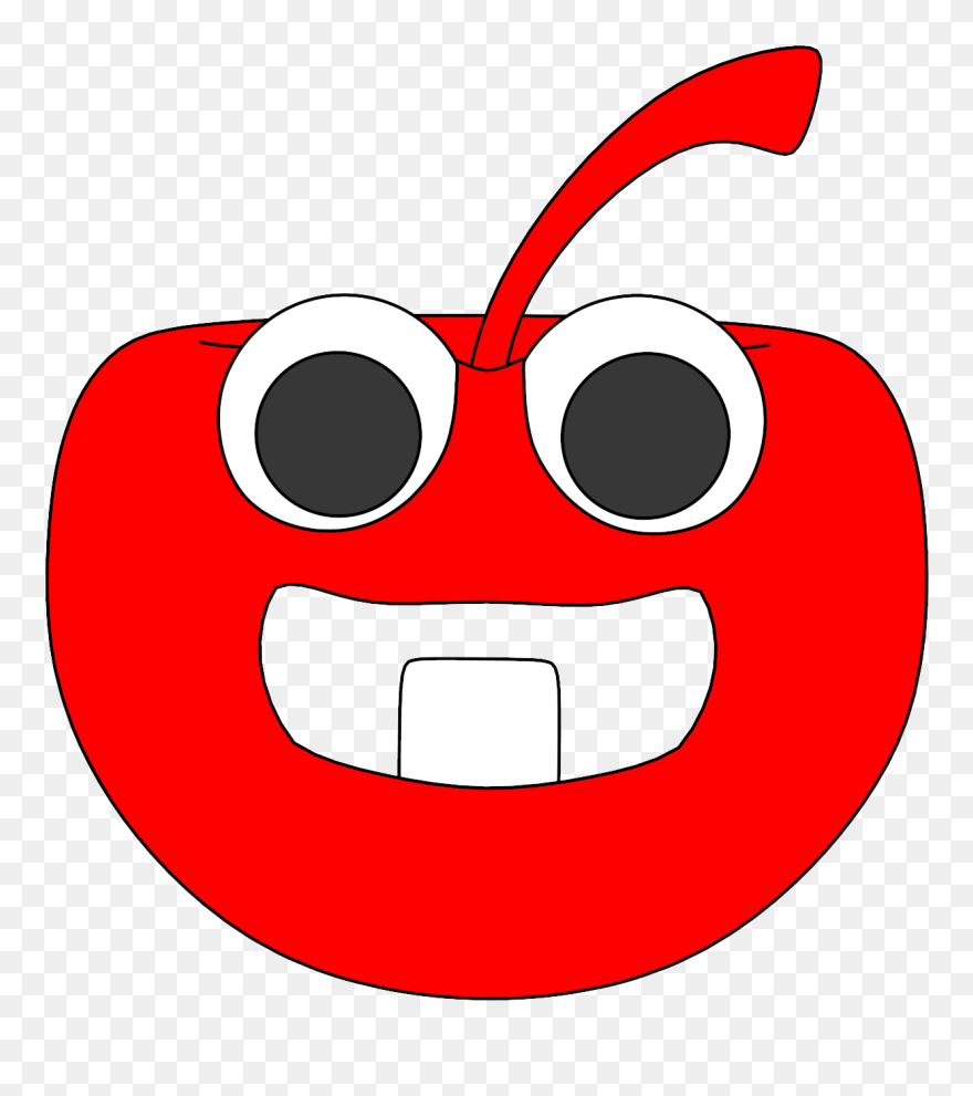 Baby Cartoon Apple Clipart Png - Clip Art Transparent Png