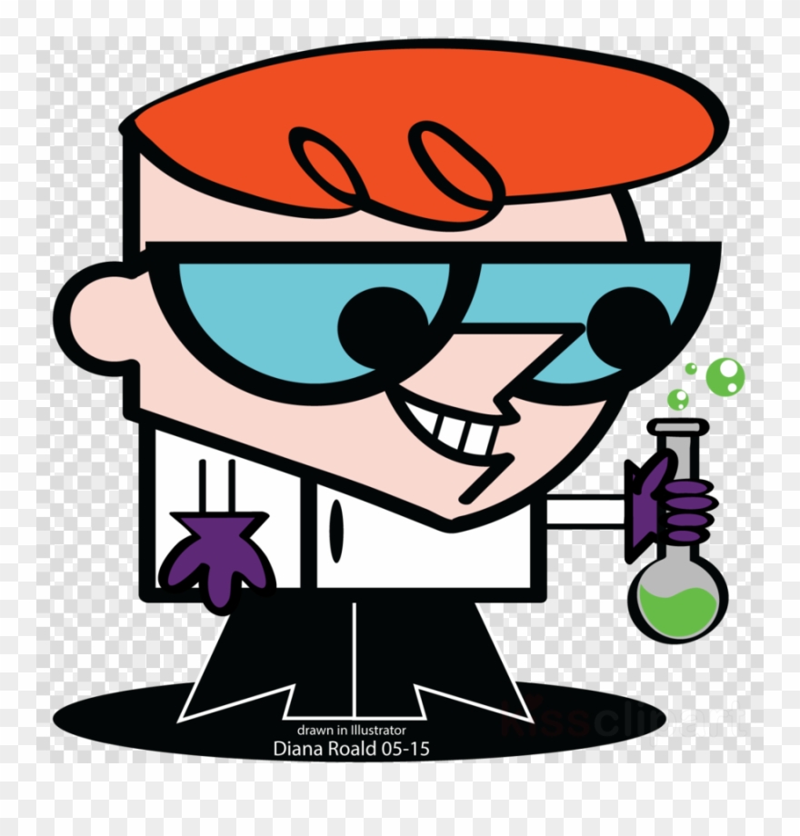 Dexter Cartoon Network Clipart Mandark Major Glory - Redhead Cartoon Characters Male - Png Download