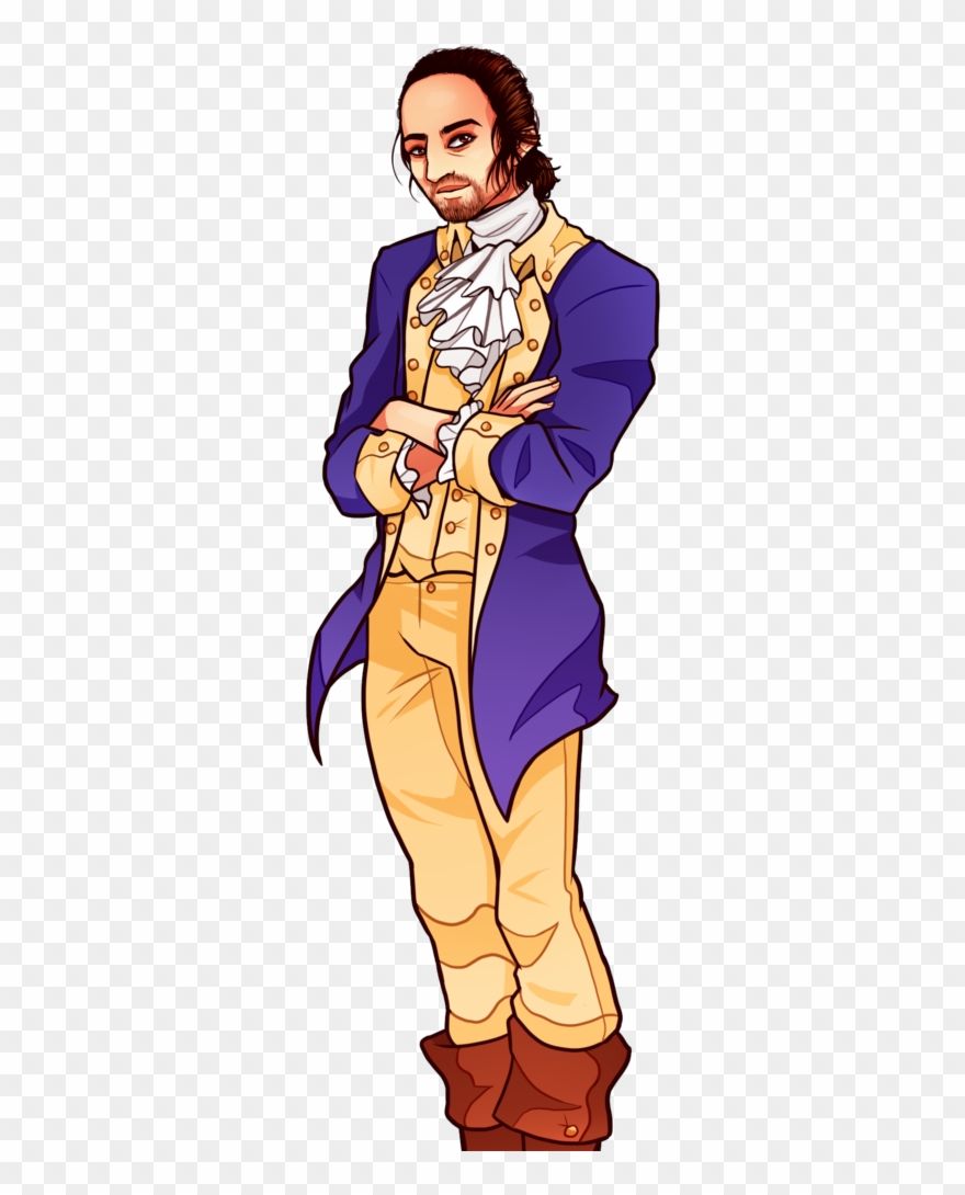 Jefferson Clipart Alexander Hamilton - Alexander Hamilton Hamilton Fanart - Png Download