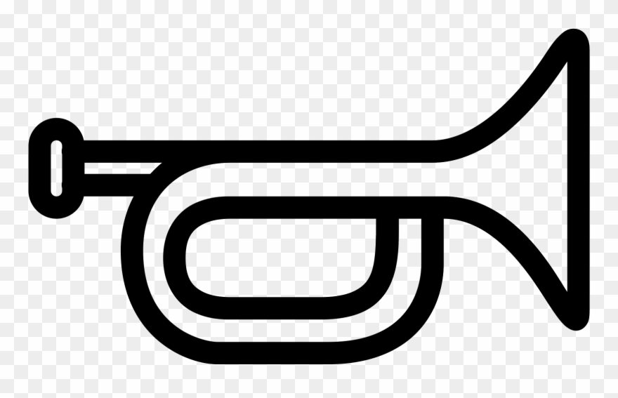 Bugle Icon - Bugle Cartoon Clipart