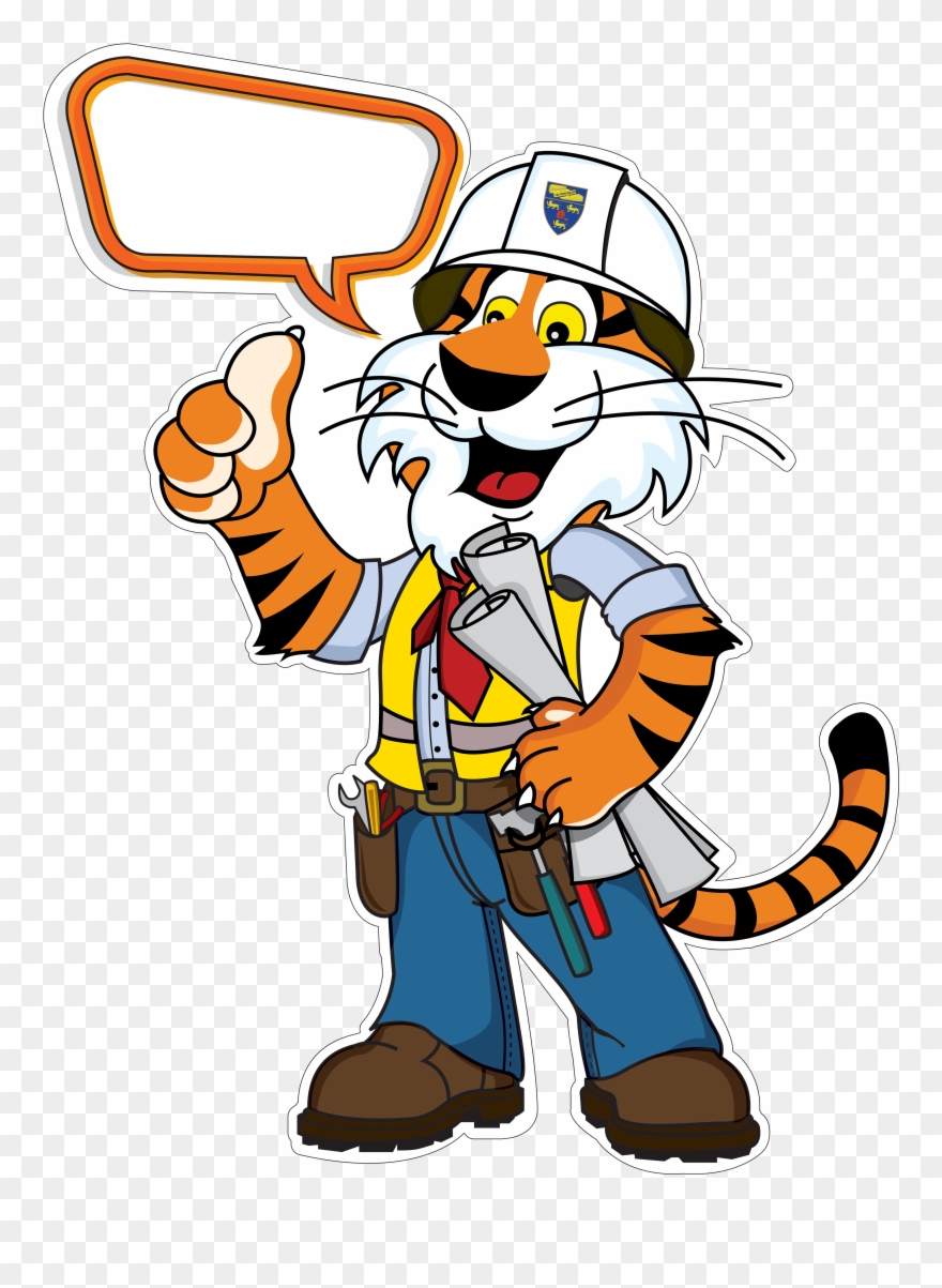 Engineer Clipart Safety Engineer - Cartoon - Png Download