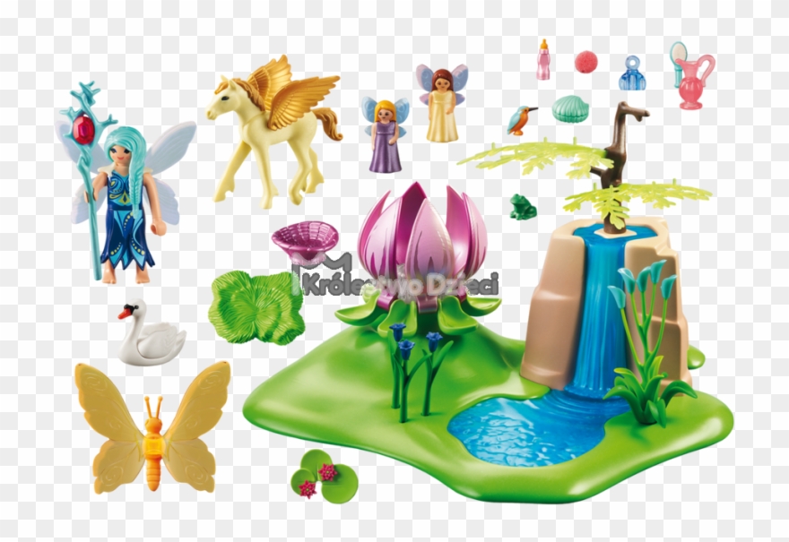 Świecący Kwiat Dzieci Wróżek - Playmobil 9135 Mystical Fairy Glen Clipart