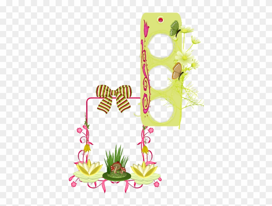 Freebie Cluster Frame Using Diva Designz Fairies Magic Clipart