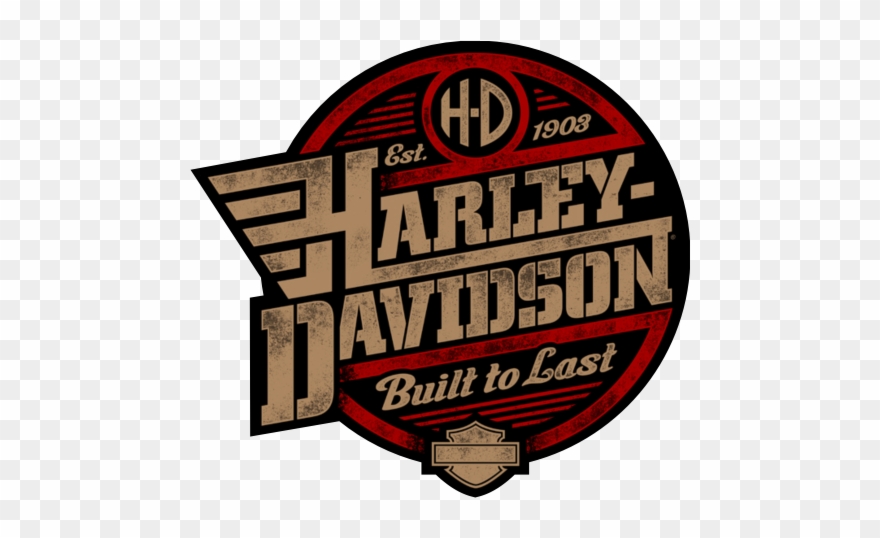Harley Davidson - Harley Davidson Built To Last Clipart