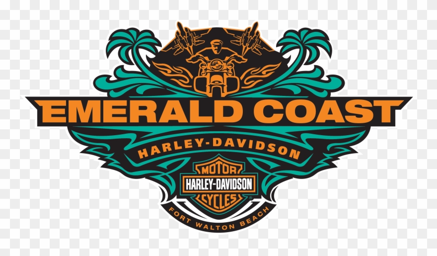 Echd Logo - Emerald Coast Harley Davidson T Shirt Clipart