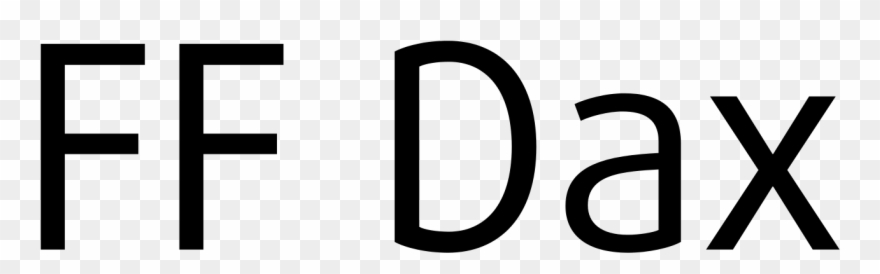File - Ffdax Sample - Svg - Dax Font Clipart