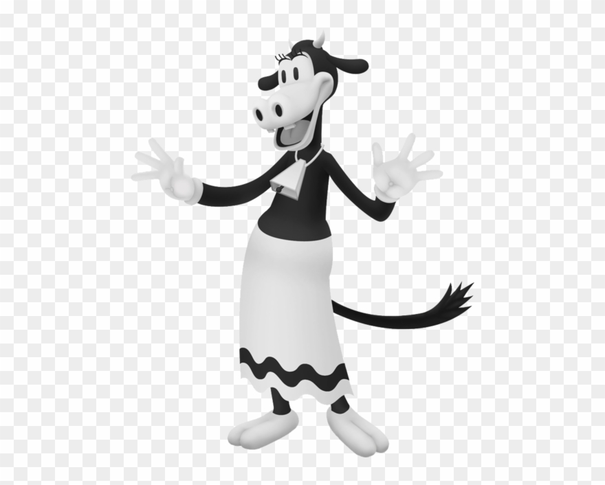 Clarabelle Cow Is A Character Created By Walt Disney - Kingdom Hearts 2 Clarabelle Clipart