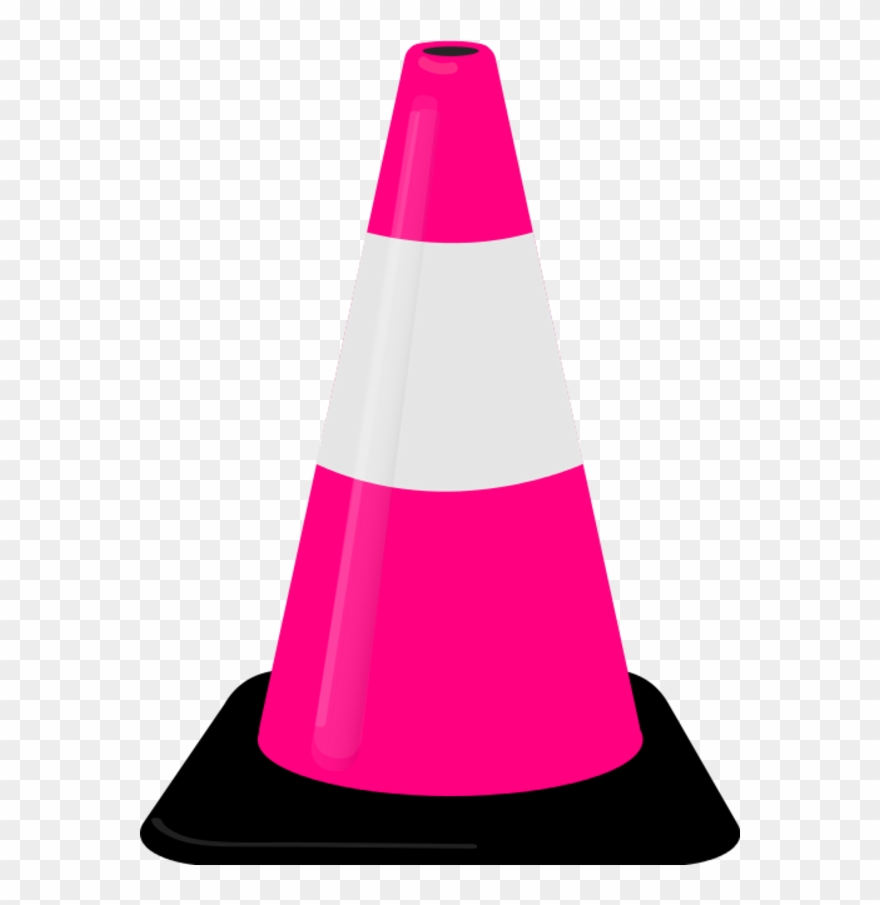 Cone Clipart Street - Traffic Cone Clip Art - Png Download