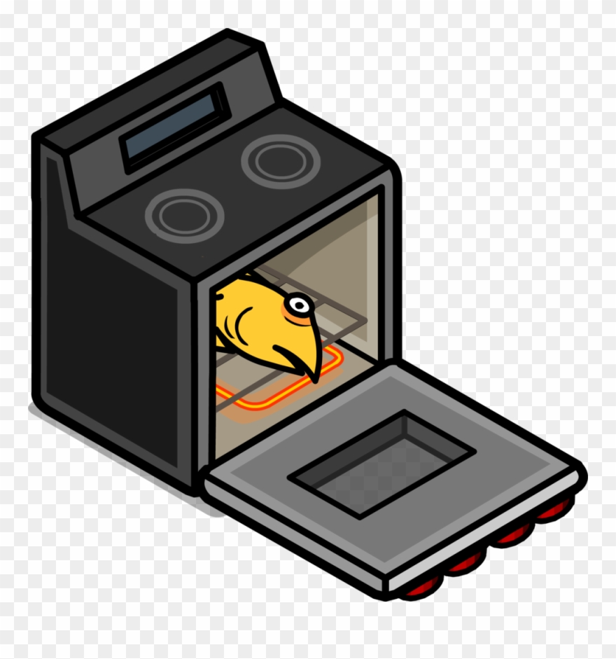 Brushed Steel Oven Sprite 002 - Brushed Metal Clipart