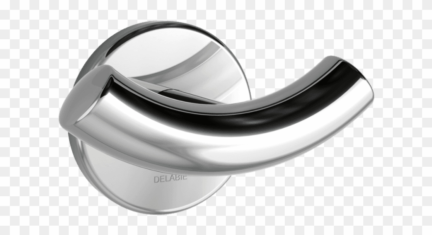 Stainless Steel Coat Hook - Delabie Dubbele Haak 55x95x62 Mm Rvs Gepolijst Onzichtbare Clipart