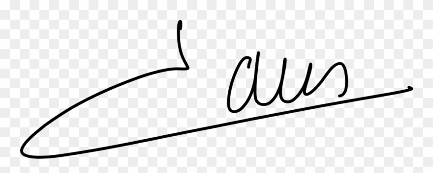 31216226 0 Phillipe Signed2018 - Calligraphy Clipart