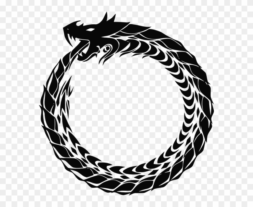 Circle Icons, Dragon, Ring, Snake - Ghostmasters By Mani Rao Clipart