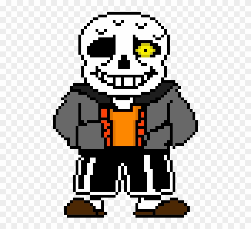 Realitytale Sans - Pixel Art Evil Clipart