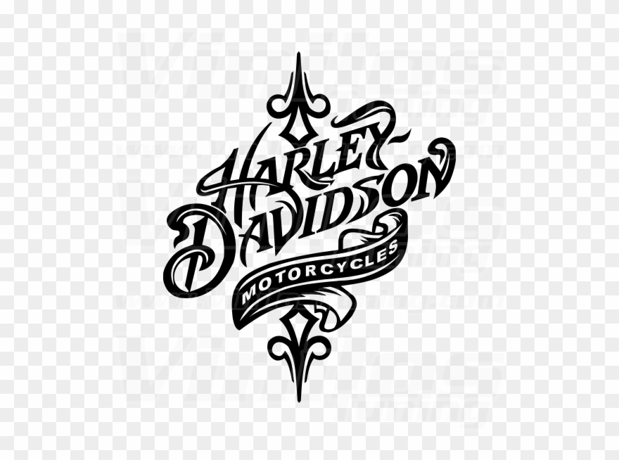 Harley Davidson Stickers Decals Clipart