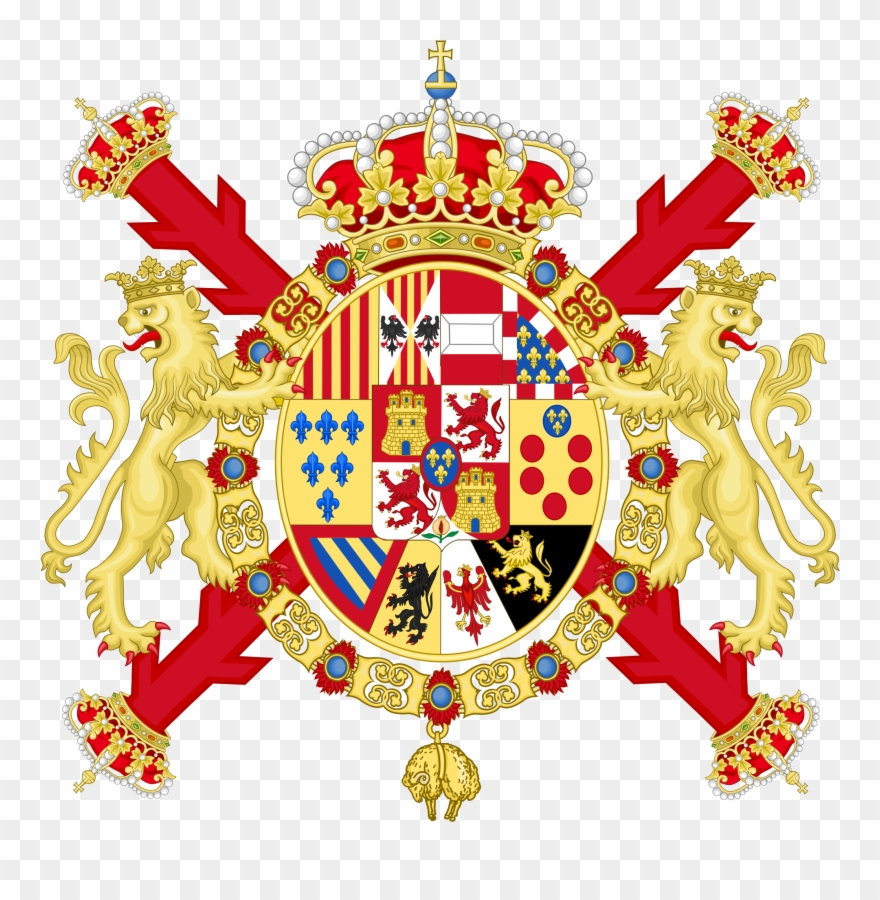 Open - Royal Coat Of Arms Spain Clipart