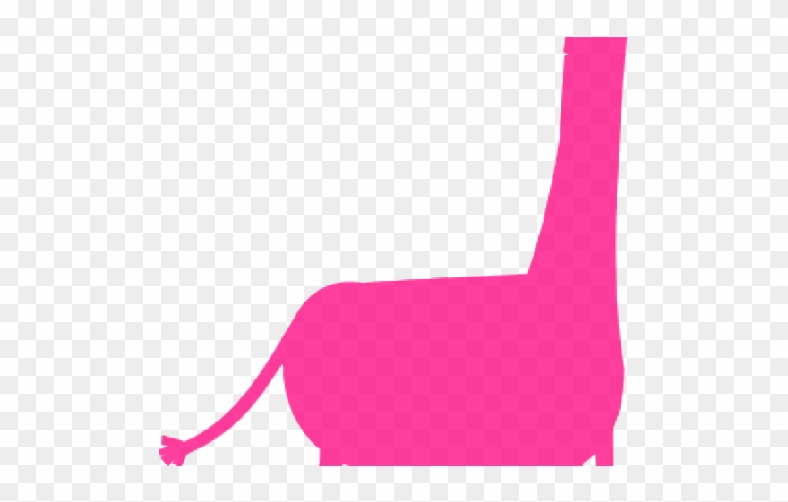 Giraffe Clipart Silhouette - Png Download