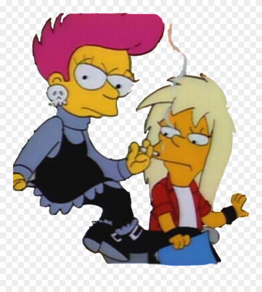 Niche Aesthetic Moodboard Moodboards Simpsons Edgy - Aesthetic Edgy Transparent Clipart