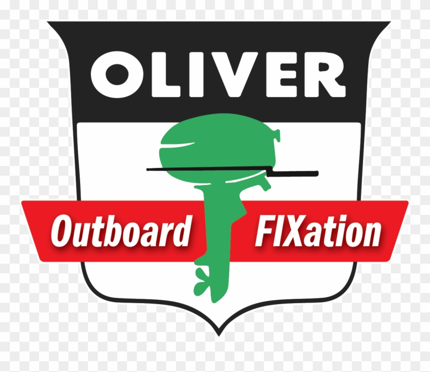 Oliver Outboard Fixation - Outboard Motor Clipart
