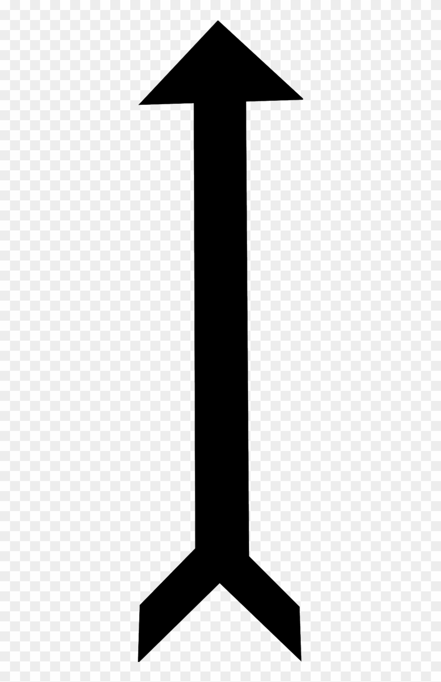 Arrow Up North Direction Black Png Image Clipart