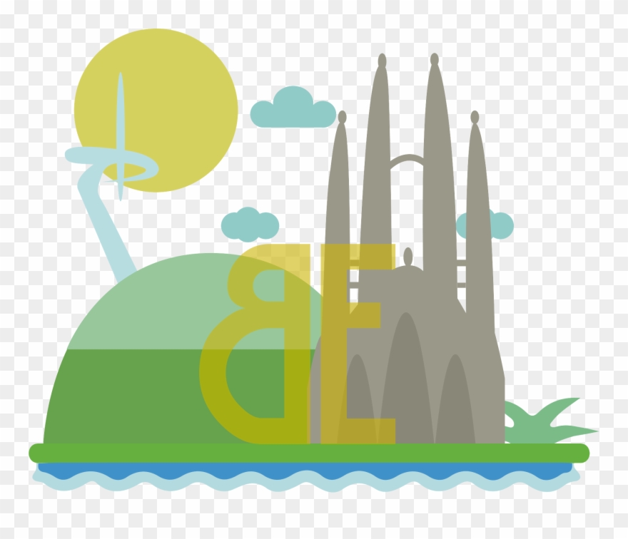 Barcelona, Catalonia's Capital, Is A Mediterranean Clipart