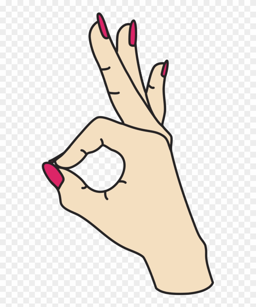 Hand Ok Sticker By Cascar Studio For Ios & Android Clipart