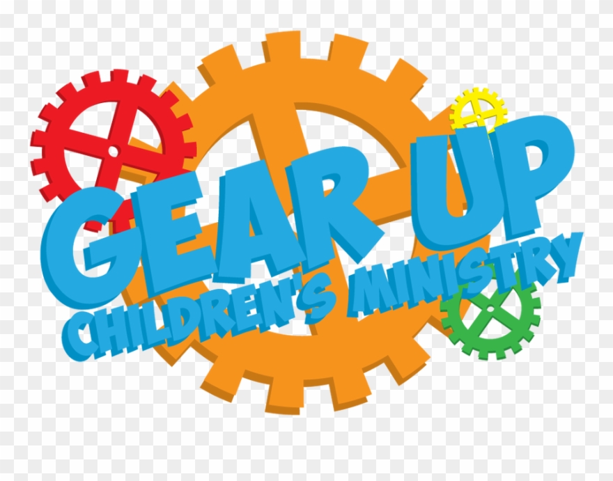 Children Gear Up Clipart